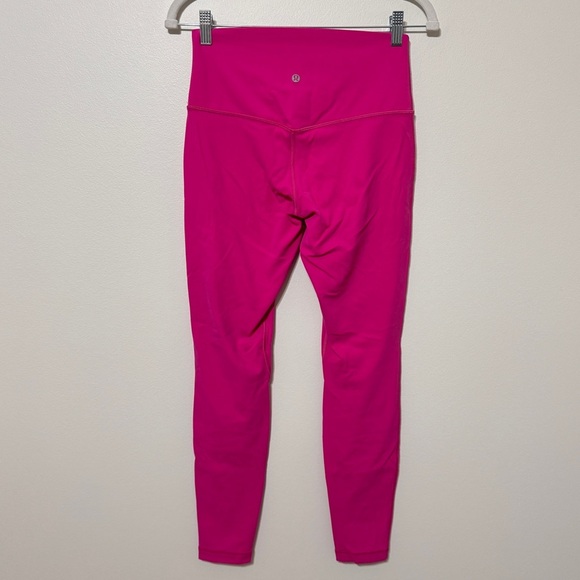 NEW Lululemon Align High-Rise Pant 28" Pink Size 8 LW5CTIS Nulu Double Lined - Picture 6 of 9